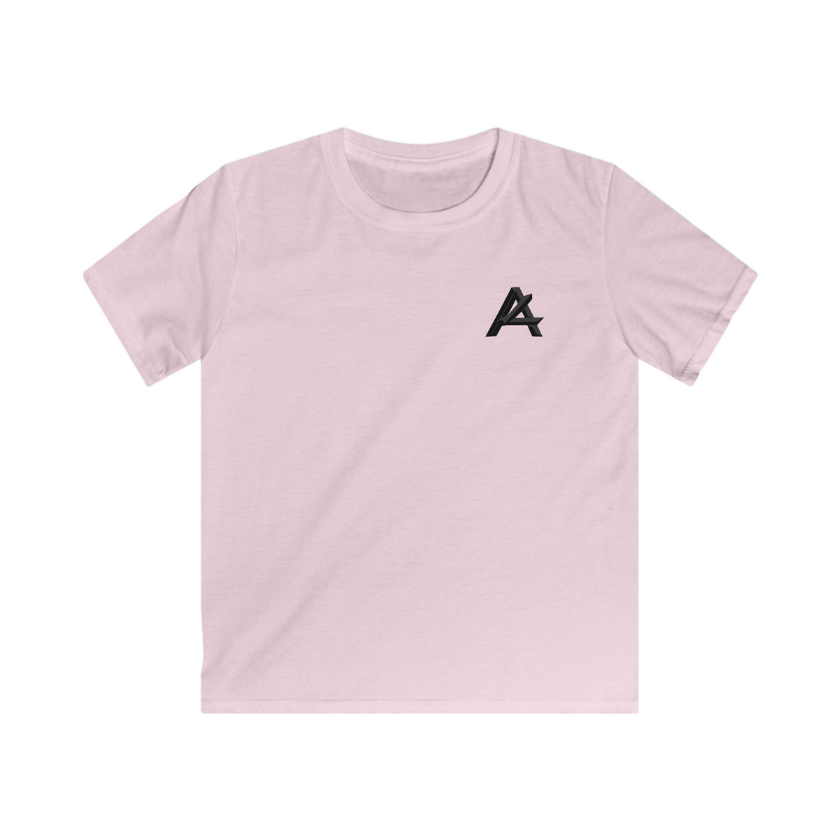 Kids Tee — Bold 'A' Chest Logo & 'PATCH' Back Graphic, Casual Youth Shirt