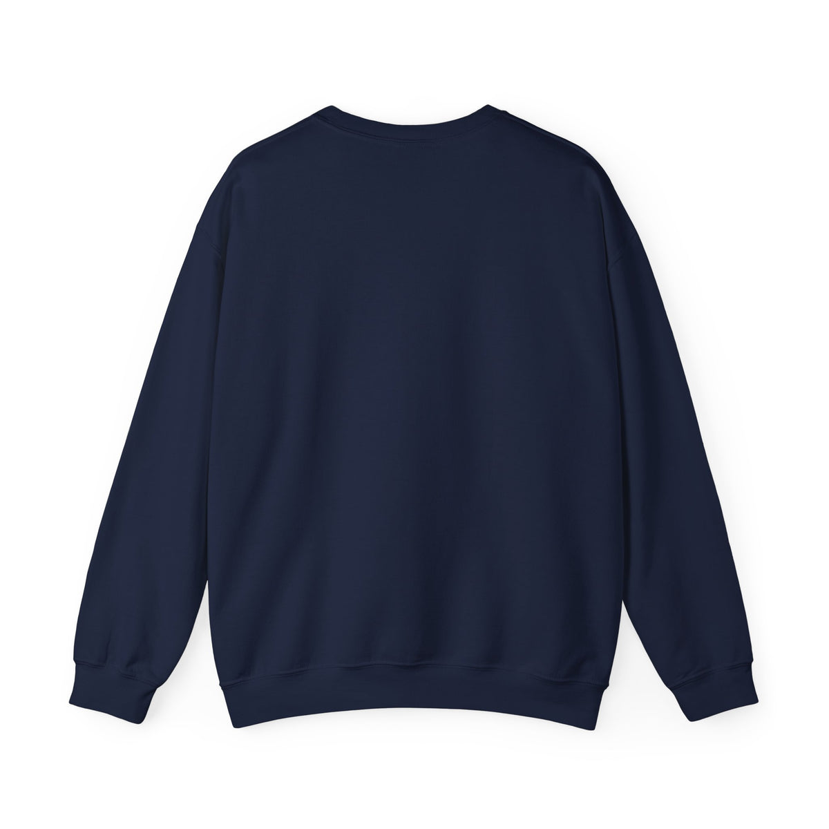 Minimalist A Logo Crewneck Sweatshirt – Small Chest Emblem, Casual White Pullover