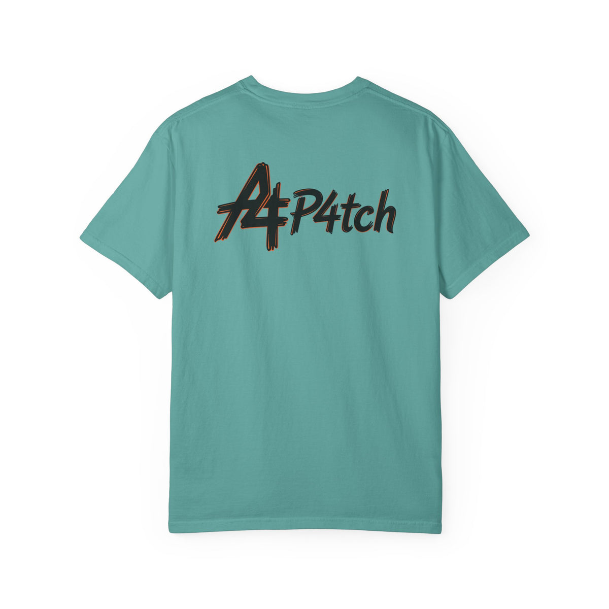 T-shirt p4tch Logo A – Emblème poitrine & logo dos