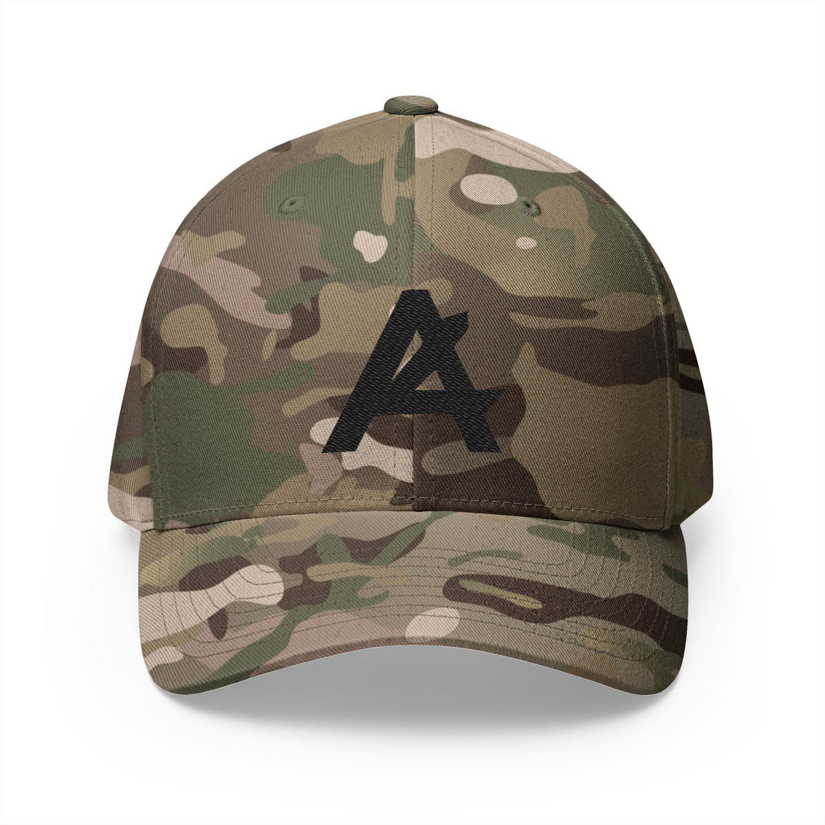 Embroidered 'A' Logo Structured Cap — Minimalist Baseball Hat