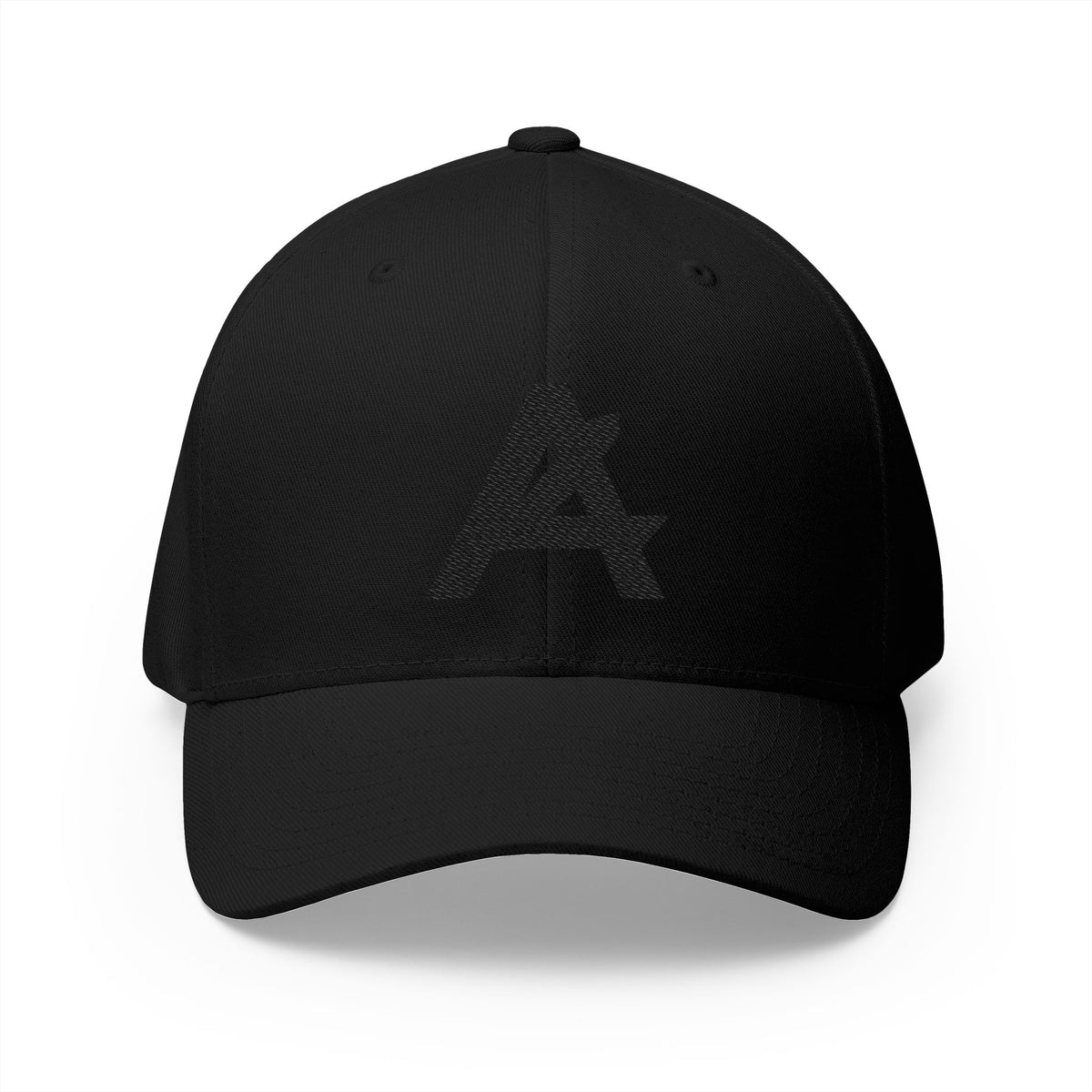 Embroidered 'A' Logo Structured Cap — Minimalist Baseball Hat