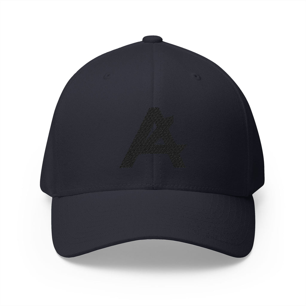 Embroidered 'A' Logo Structured Cap — Minimalist Baseball Hat
