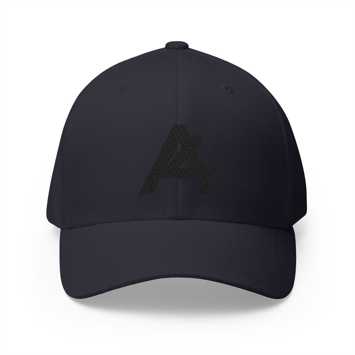 Embroidered 'A' Logo Structured Cap — Minimalist Baseball Hat