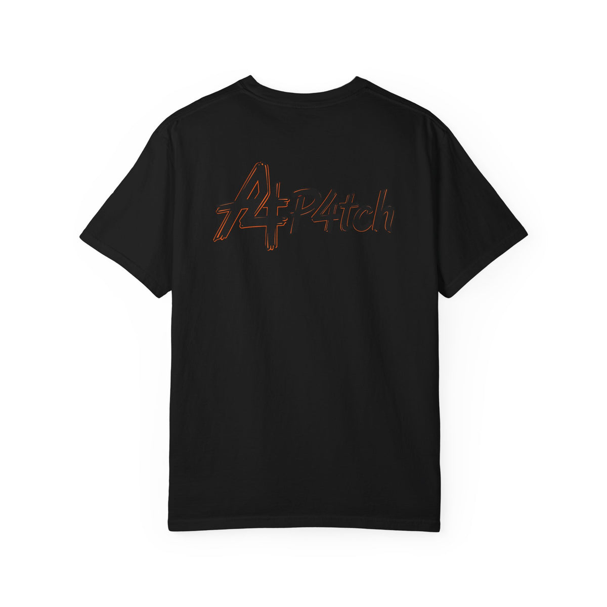 T-shirt p4tch Logo A – Emblème poitrine & logo dos