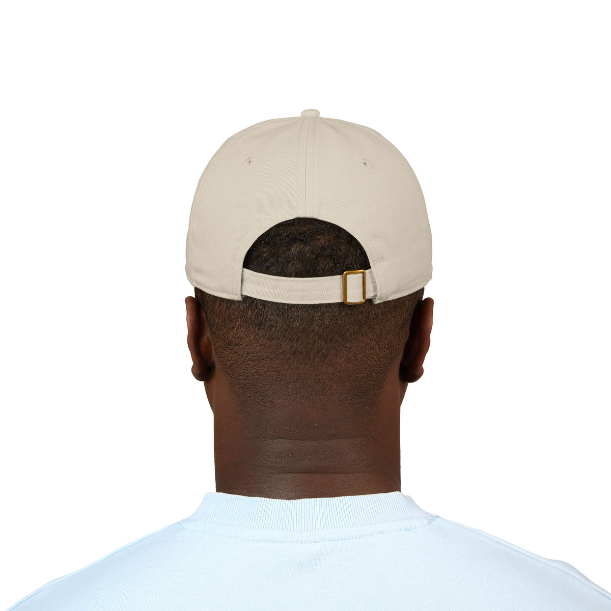 Embroidered Red Mosaic 'A' Organic Baseball Cap