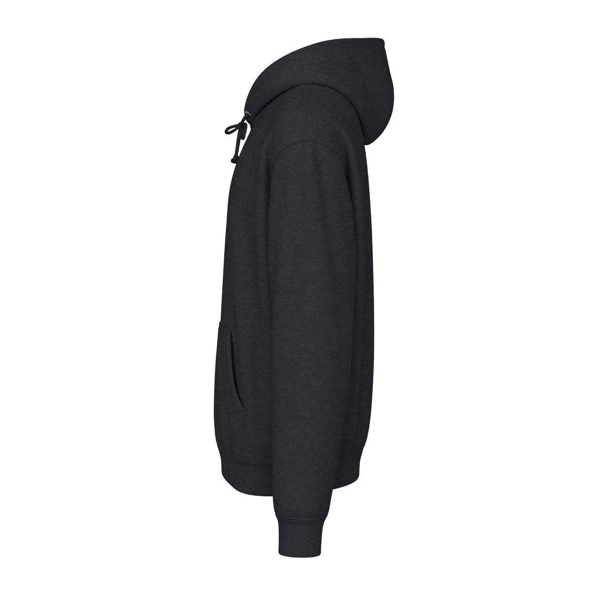 Minimalist 'A' Logo Hoodie — White Chest Emblem Pullover