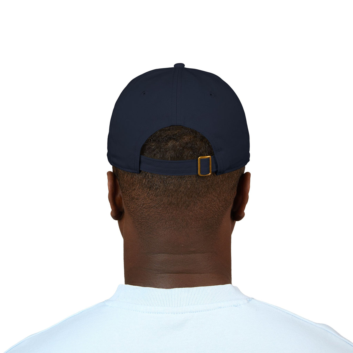 Embroidered Red Mosaic 'A' Organic Baseball Cap