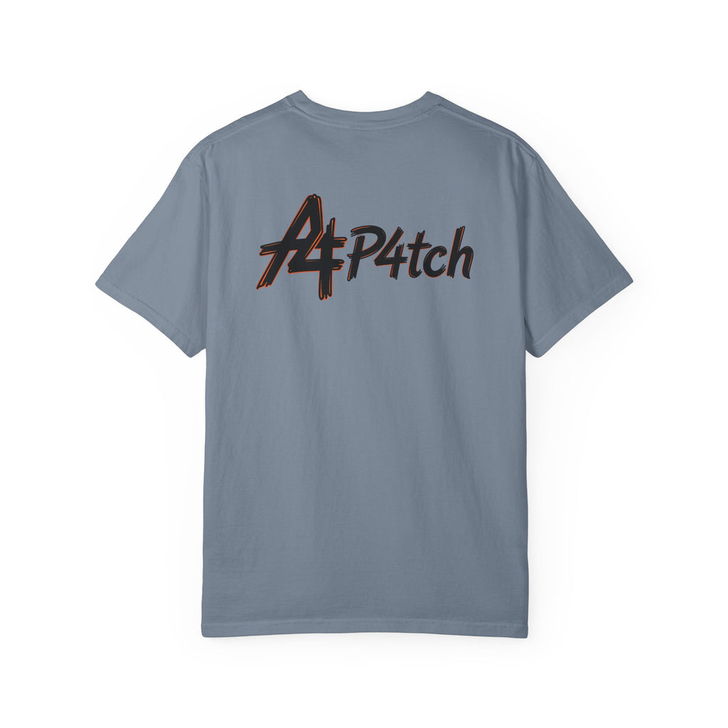 T-shirt p4tch Logo A – Emblème poitrine & logo dos