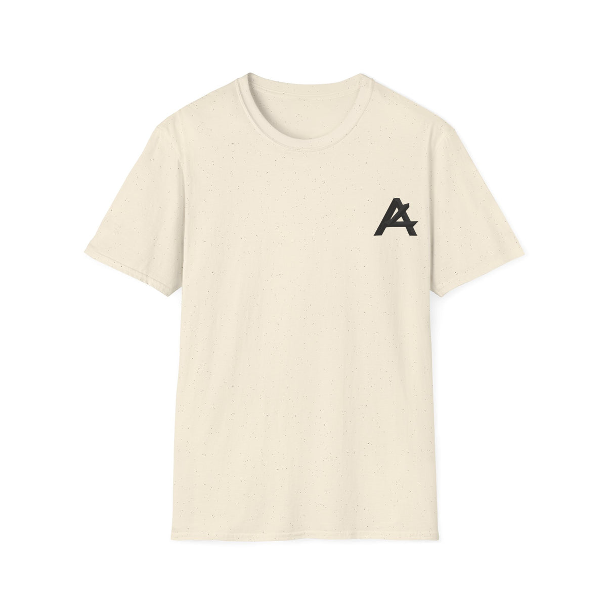 Minimalist 'PATCH' Logo T-Shirt — Chest Monogram & Back Text Tee