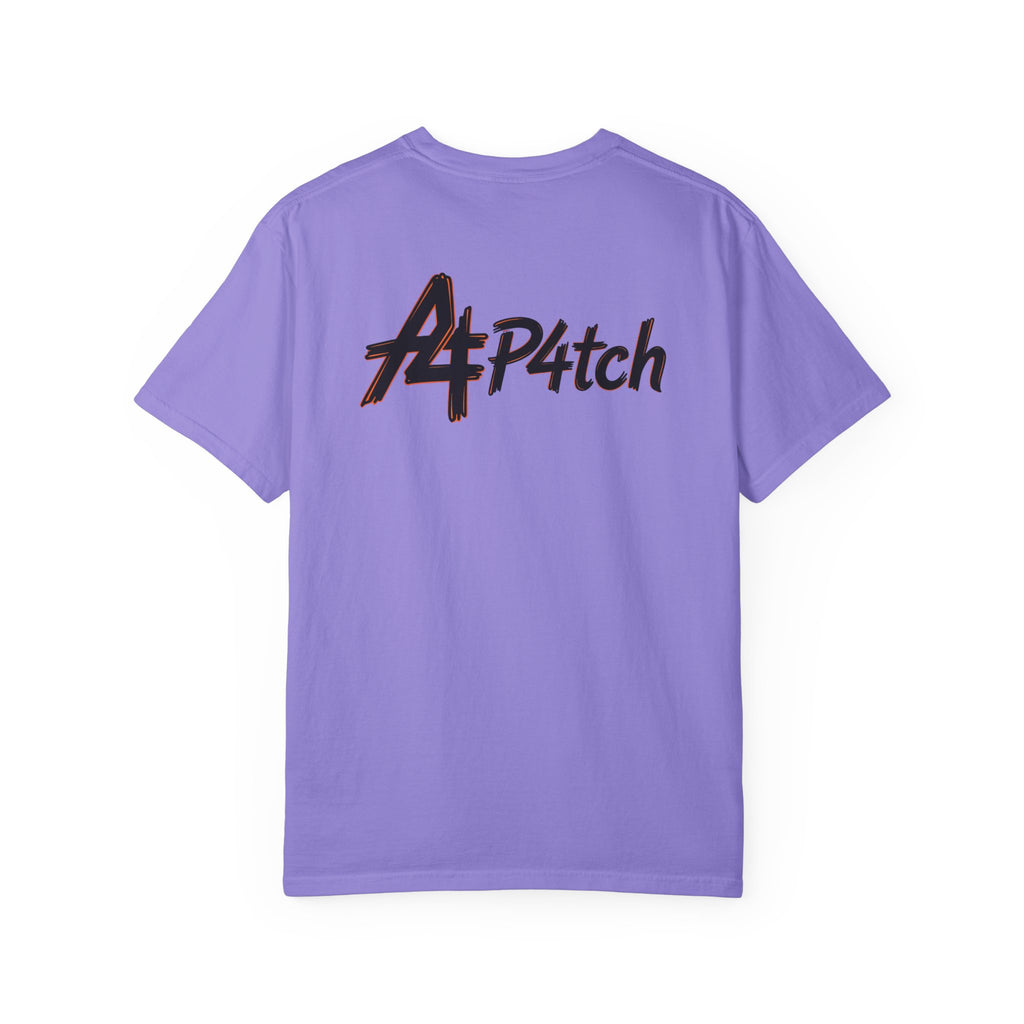 T-shirt p4tch Logo A – Emblème poitrine & logo dos