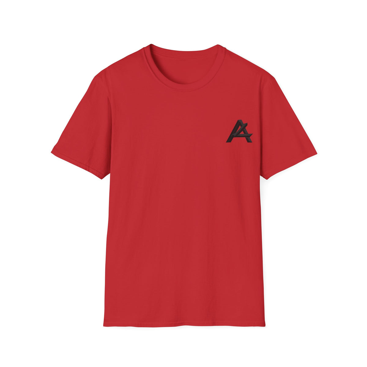 Minimalist 'PATCH' Logo T-Shirt — Chest Monogram & Back Text Tee