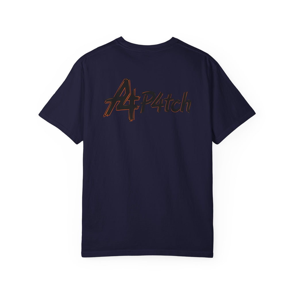 T-shirt p4tch Logo A – Emblème poitrine & logo dos