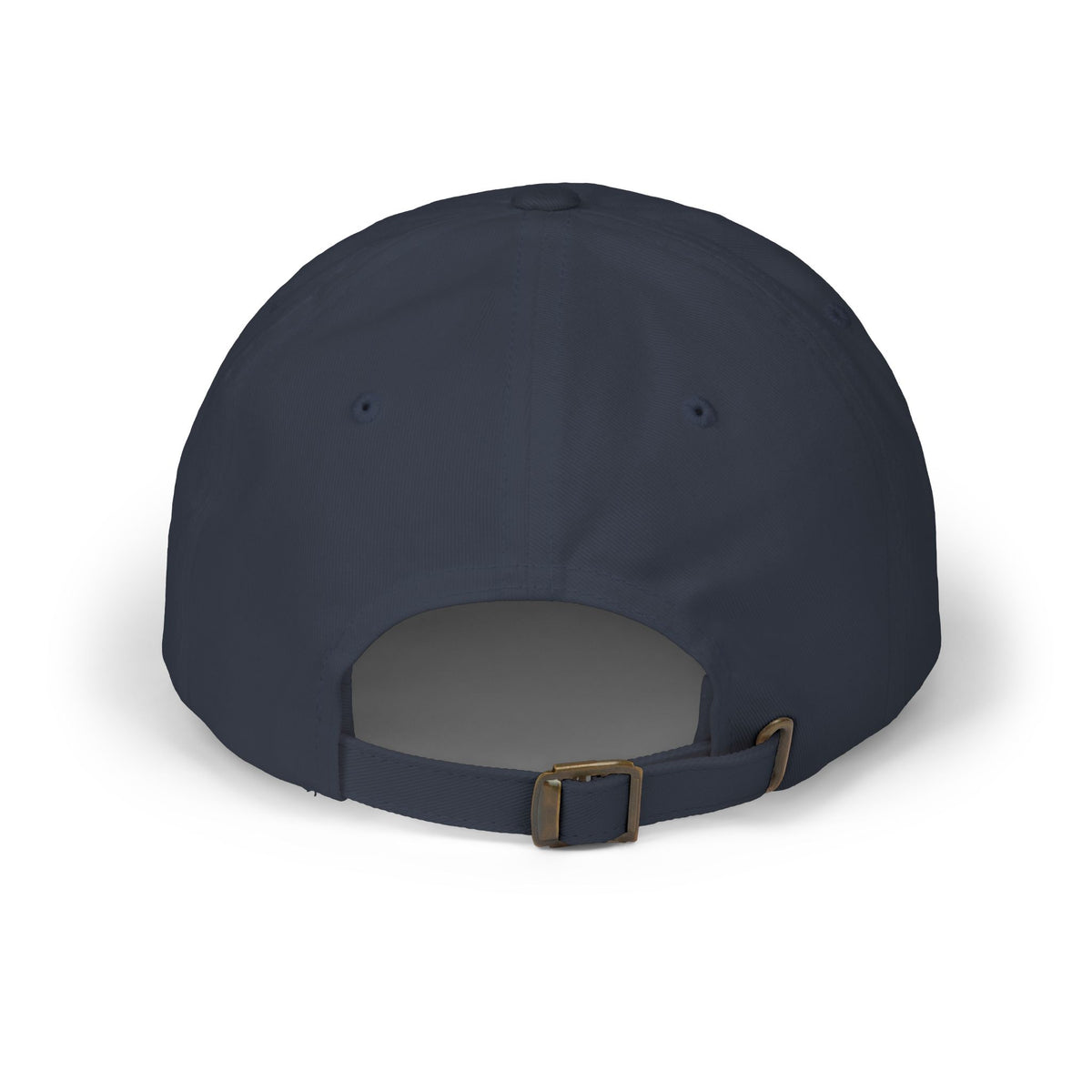 Dad Cap — Minimal Black 'A' Logo Embroidered Baseball Hat