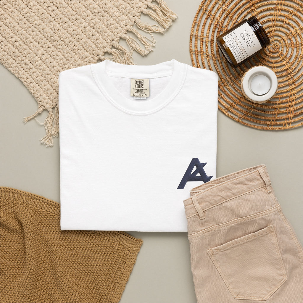 T-shirt p4tch Logo A – Emblème poitrine & logo dos
