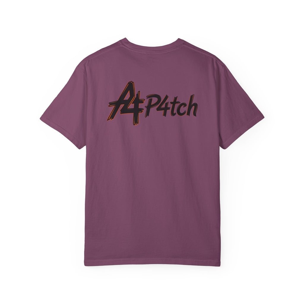 T-shirt p4tch Logo A – Emblème poitrine & logo dos