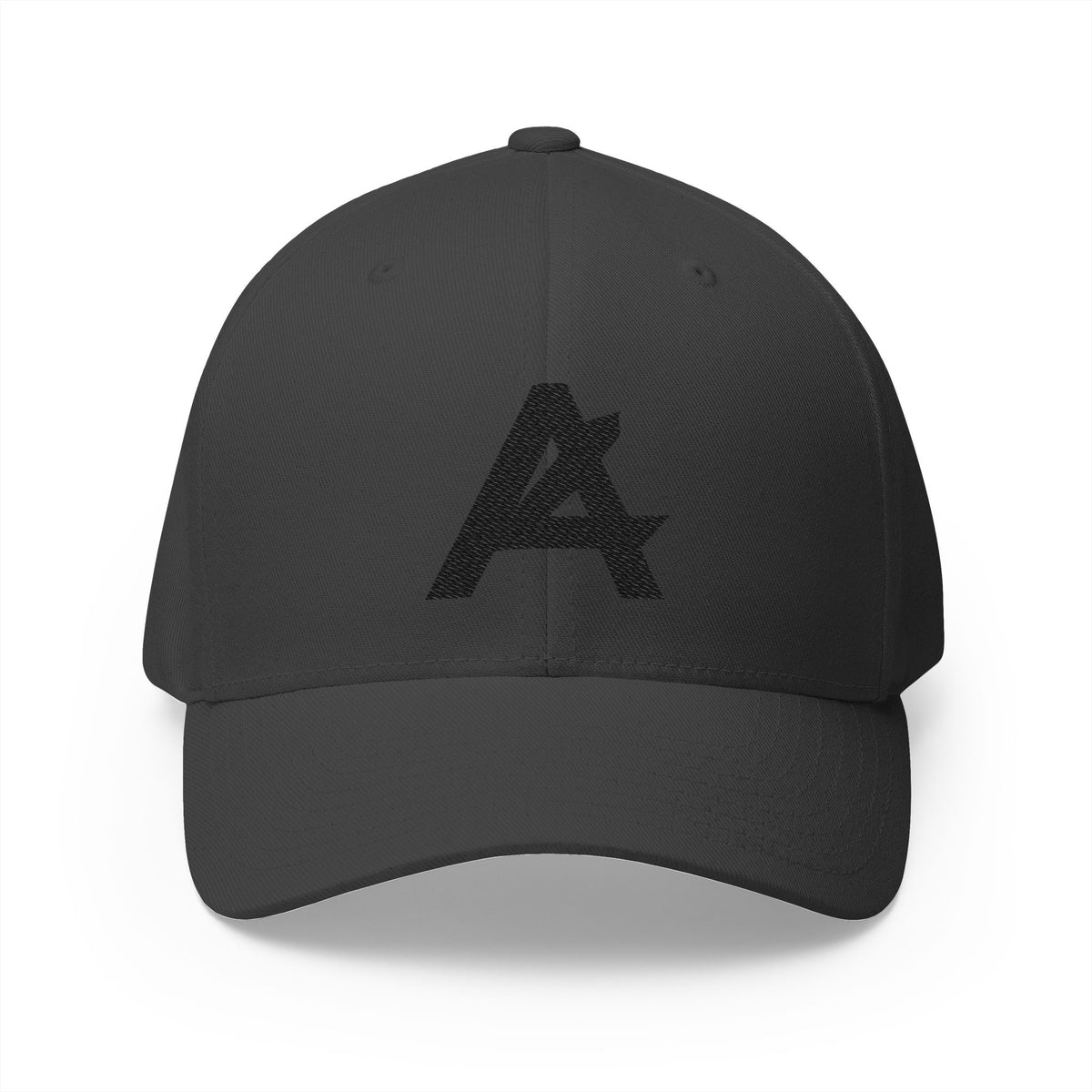 Embroidered 'A' Logo Structured Cap — Minimalist Baseball Hat