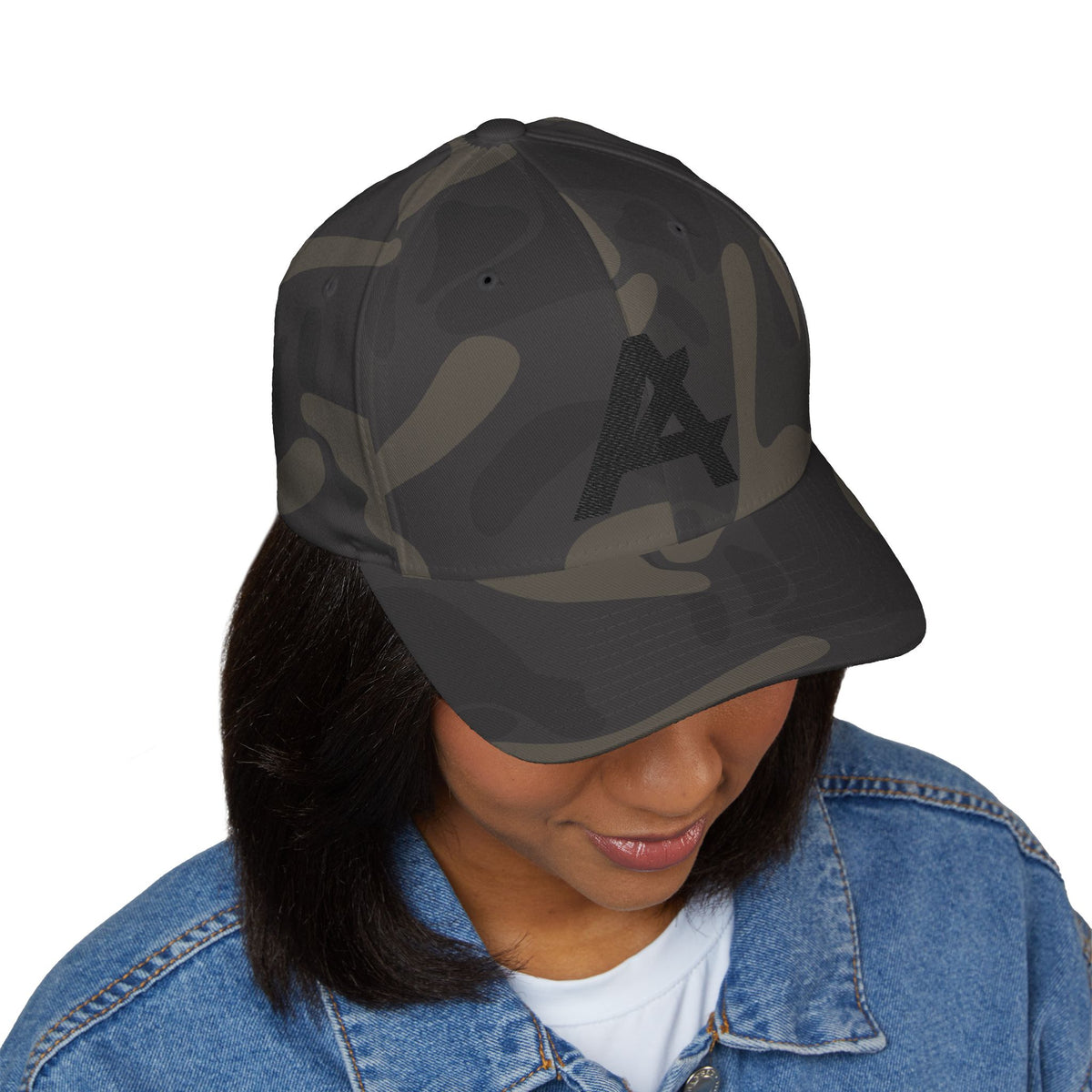 Embroidered 'A' Logo Structured Cap — Minimalist Baseball Hat
