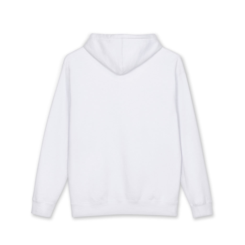 Minimalist 'A' Logo Hoodie — White Chest Emblem Pullover