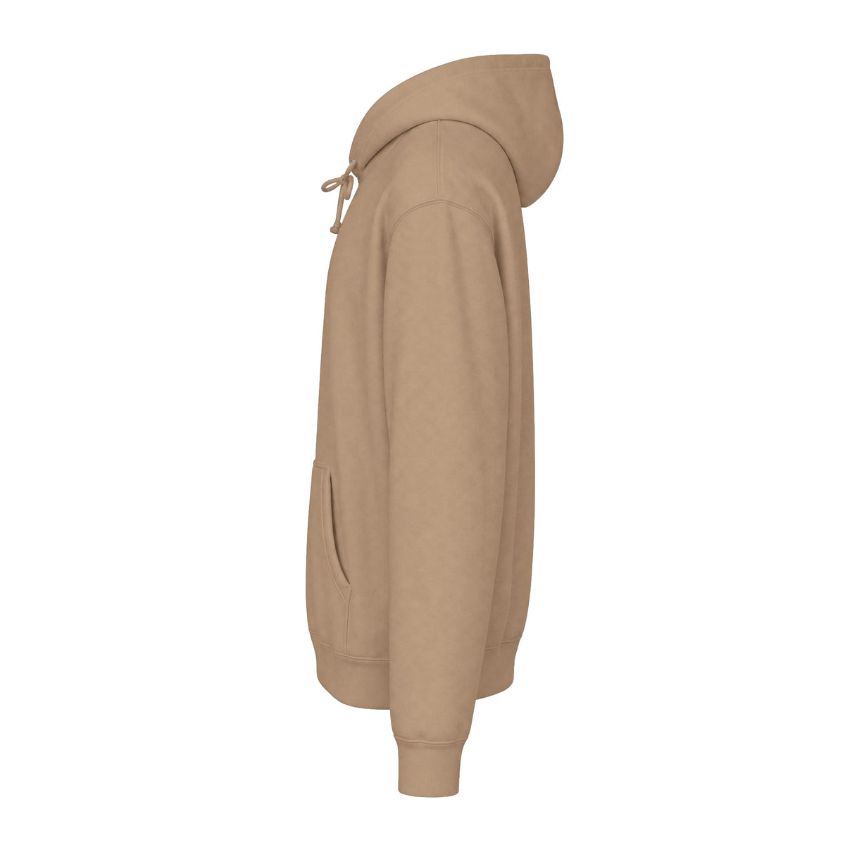 Minimalist 'A' Logo Hoodie — White Chest Emblem Pullover
