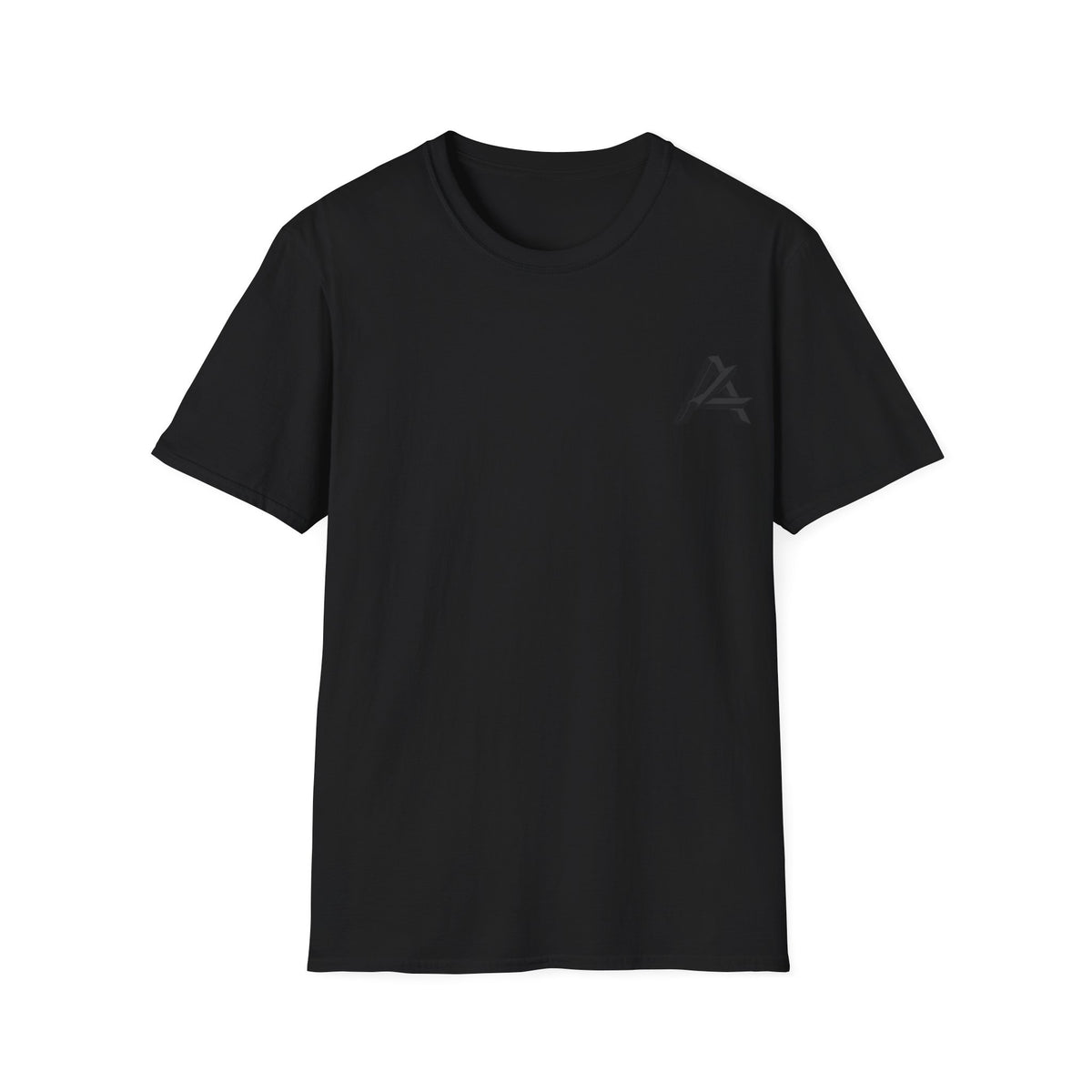 Minimalist 'PATCH' Logo T-Shirt — Chest Monogram & Back Text Tee